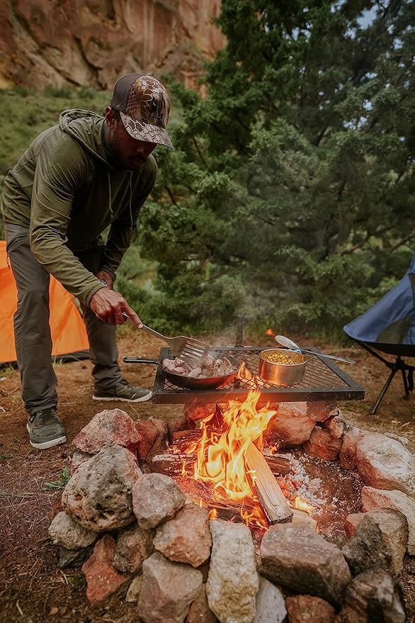 Stansport Powder Coated Steel Portable Camp Grill