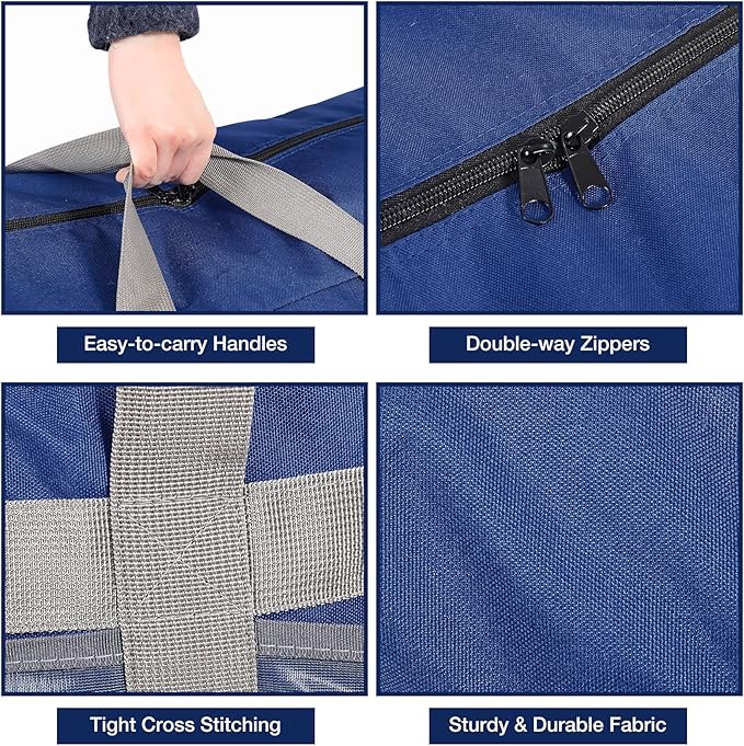 REDCAMP Foldable Travel Bag, Large Sports Bag, 75L/96L/100L, Lightweight Waterproof Tote Bag