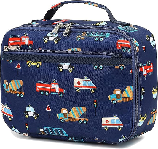 LOIDOU Lunch Box for Kids Boys Girls Insulated Lunch Bag Thermal Meal Tote Reusable Lunch Pail Bags for School Travel