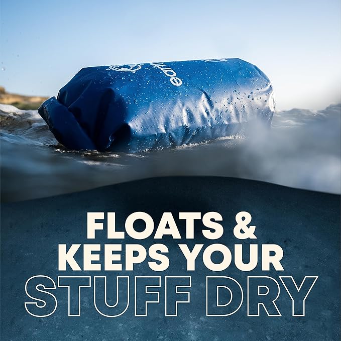 Earth Pak Waterproof Dry Bag - Roll Top Waterproof Backpack Sack (Seafoam 40L & 30L)