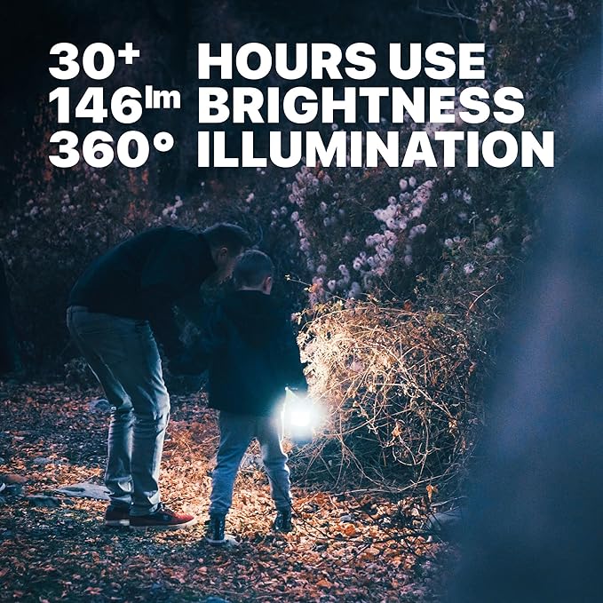 MalloMe Camping Lantern Green Blue 2 Pack Lanterns for Power Outages, Camping Lights for Tent Hanging, Camp Light Tent Lamp Emergency Battery Powered LED Lantern (Rechargeable Batteries Not Included)