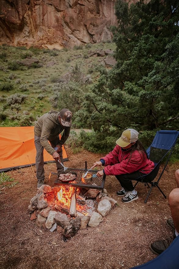 Stansport Powder Coated Steel Portable Camp Grill