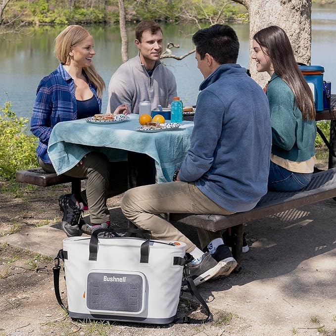 Bushnell Soft Coolers | Insulated Portable Ice Chest The Best Bag Cooler for Beach, Drinks, Beverages, Travel, Camping, Picnic, Leak-Proof with Waterproof Zipper