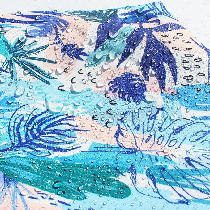 ESVAN Original Floral Water Resistant Large Tote Bag Shoulder Bag for Gym Beach Travel Daily Bags Upgraded