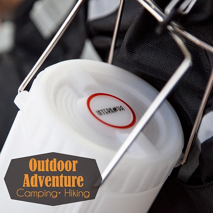 Camping Lantern for Power Outages – Battery Powered LED Light for Emergency, Survival, and Outdoors – Portable Ultra Bright Lantern with Glow Mode for Indoor Use