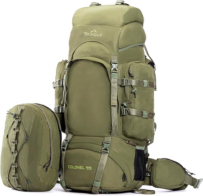 Colonel 95 Litres Rucksack + Detachable Day Pack