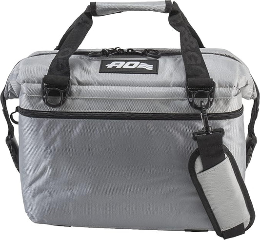 AO Coolers Sportsman Ballistic 12 Pack Silver