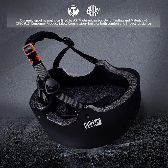 Skateboard Helmet for Adults - Adjustable Certified Safety Adults Helmet for Skateboarding Bike Bicycle Scooter Cycling Skate Skating Multisport Helmets for Women Men Boys Girls Kids Youth