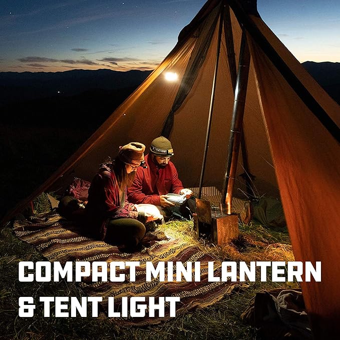 UCO Sprout 100 Lumen Hang-Out LED Camping Lantern, Li-Ion Battery Pack