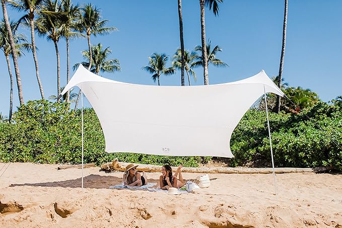 Neso Tents Grande Beach Tent, 7ft Tall, 9 x 9ft, Reinforced Corners and Cooler Pocket