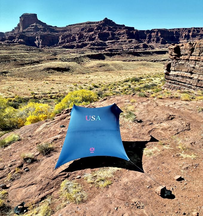 Neso Tents Grande Beach Tent, 7ft Tall, 9 x 9ft, Reinforced Corners and Cooler Pocket