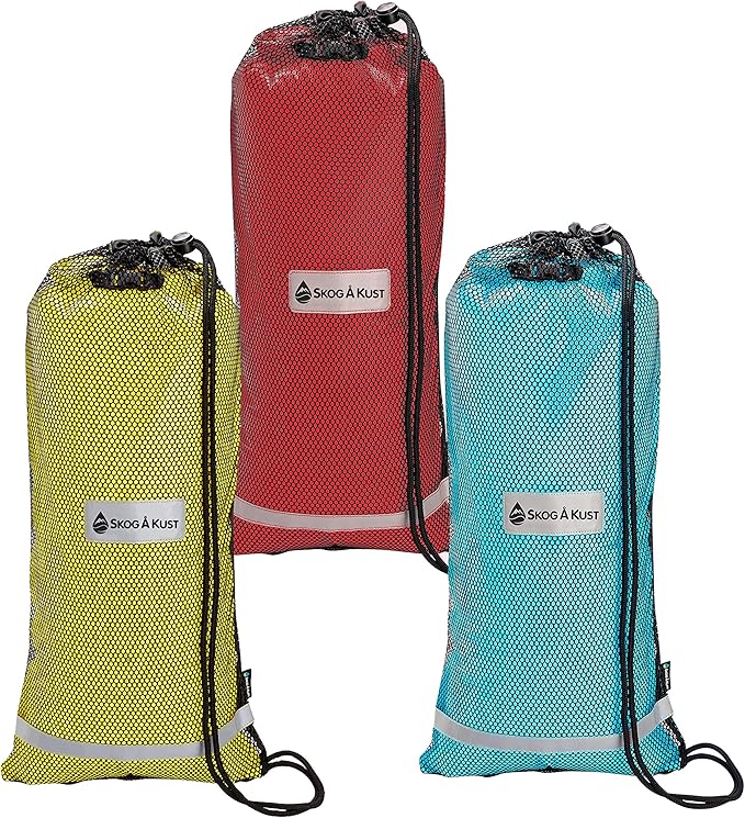 Skog Å Kust SnorkelSak 2-in-1 Mesh Snorkel Bag with Removable Interior Waterproof Dry Bag