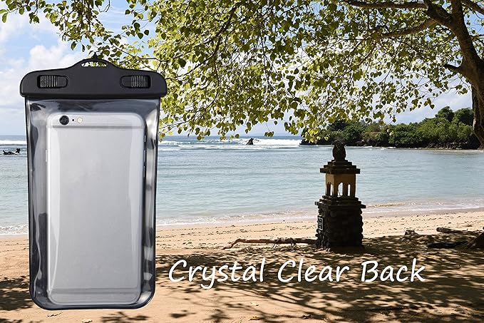 Waterproof Dry Bag - Lightweight Dry Sack with Seals and Waterproof Case - Float on Water - Keeps Gear Dry for Kayaking, Beach, Rafting, Boating, Hiking, Camping and Fishing