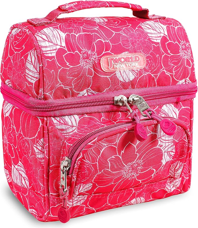 J World Corey Kids Lunch Bag. Insulated Lunch-Box for Girls, Women, Aloha